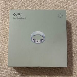 Oura Ring 4 Ceramic in Tide Color - Size 11